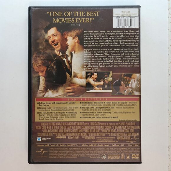 Cinderella Man DVD - Picture 3 of 5